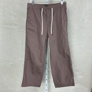 Vuori VW416 Ripstop Cropped Wideleg Pant Women's Hazel Brown M